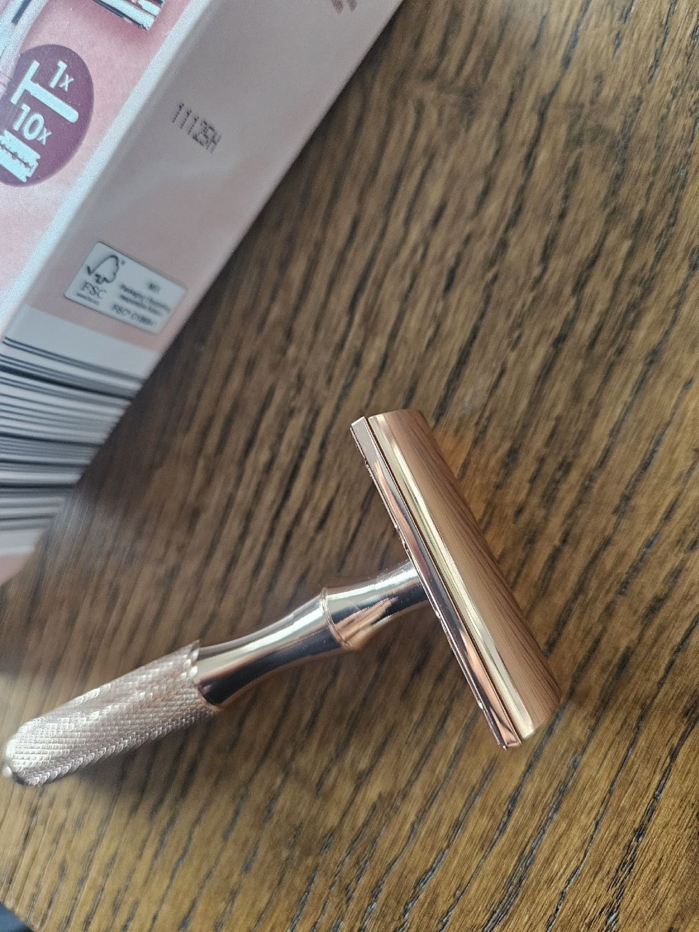 Rasierapparate & Rasierklingen: Lacura Rasierhobel Rosegold – Gebraucht aus Sempach von Bebla10 1