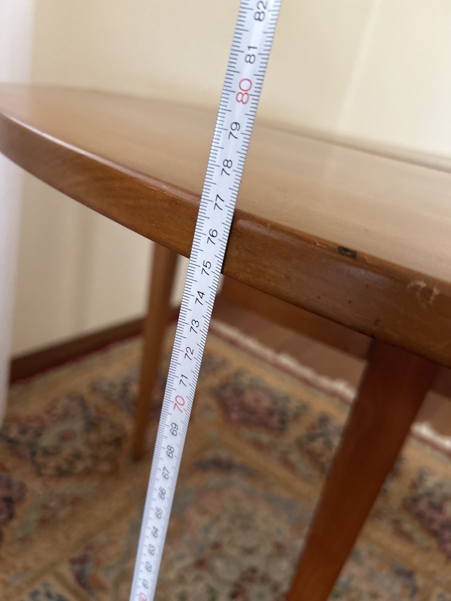Tavoli: Biedermeier Demi lune Kirschbaum – Usato da Bonstetten venduto da Ebano- 4
