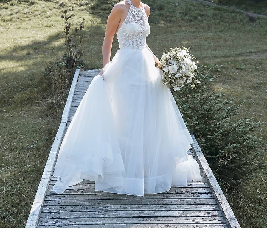 Vestiti: Brautkleid von Air Barcelona – Usato da Schachen b. Reute venduto da nickoel