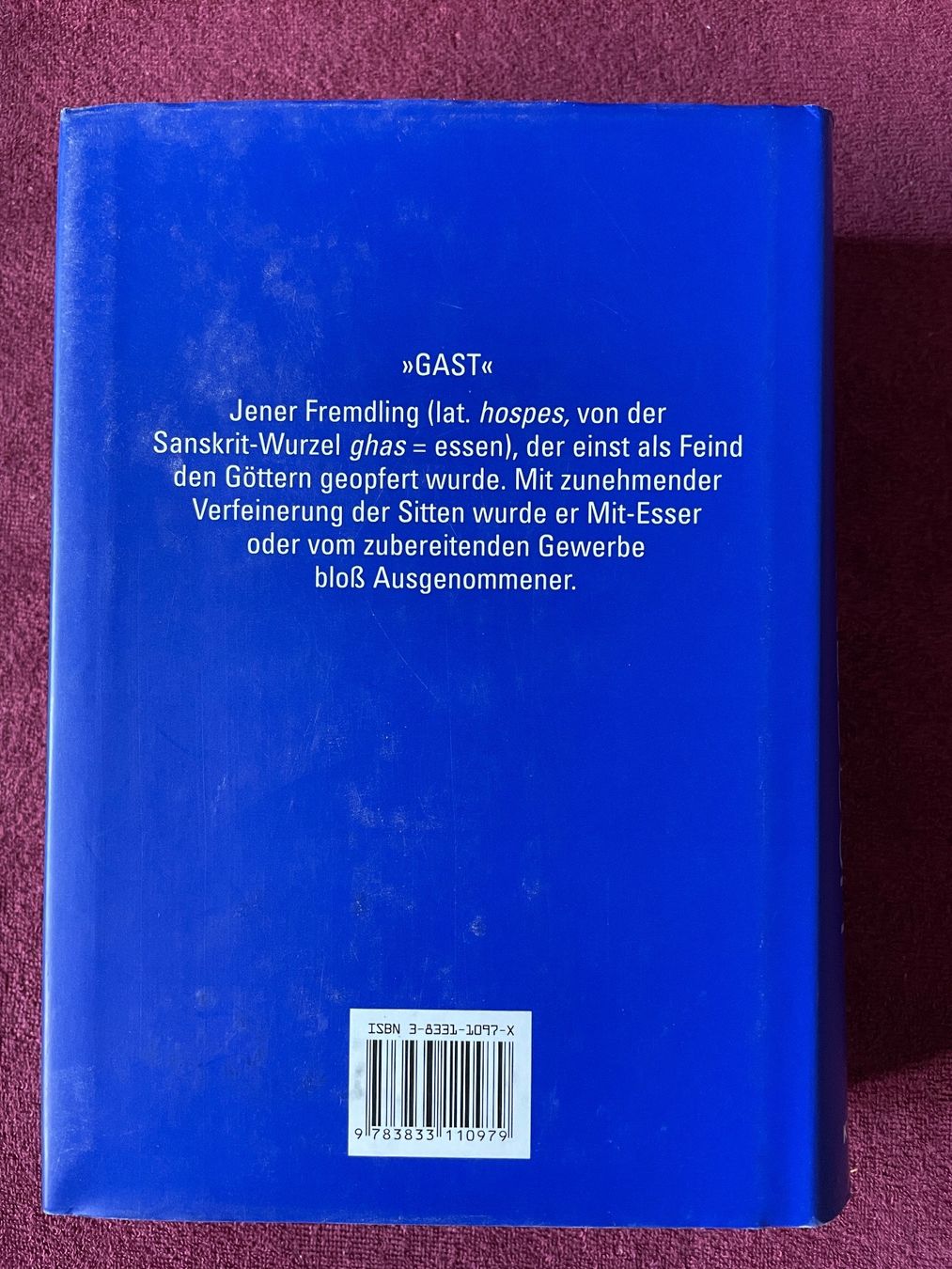 Libri: Buch: Das Gourmet Handbuch – Nuovo (secondo la descrizione) da Birmensdorf ZH venduto da hegihegi 1
