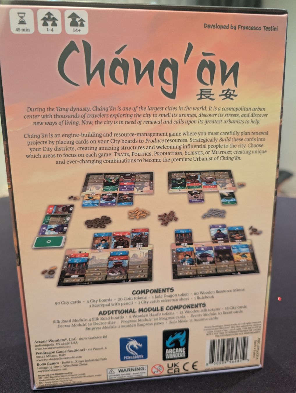 Giochi: Chang'An (en) – Nuovo (secondo la descrizione) da Brig venduto da nox_rlb9 1