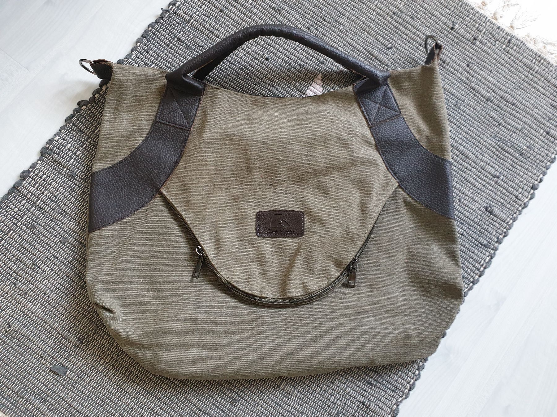 Borse da donna: NEU grosse Shopper Tasche schiefergrau – Nuovo (secondo la descrizione) da Lohn SH venduto da Svalmi