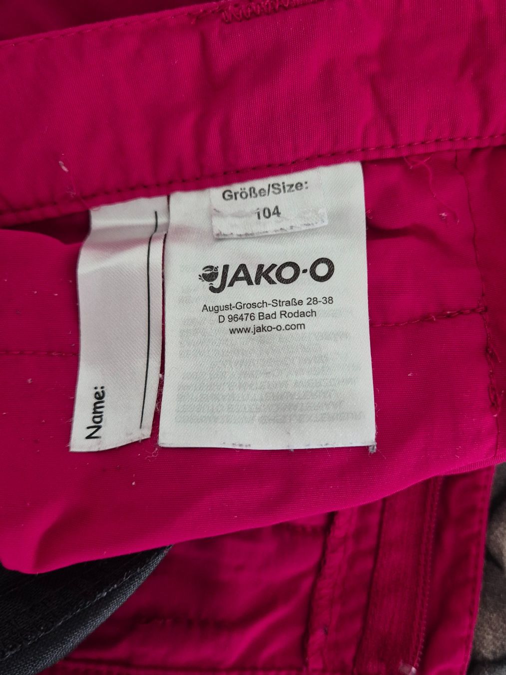 Jako-O Pantaloni: Jako-o hosen Gr.104 – Usato da Bern venduto da eandhm 3