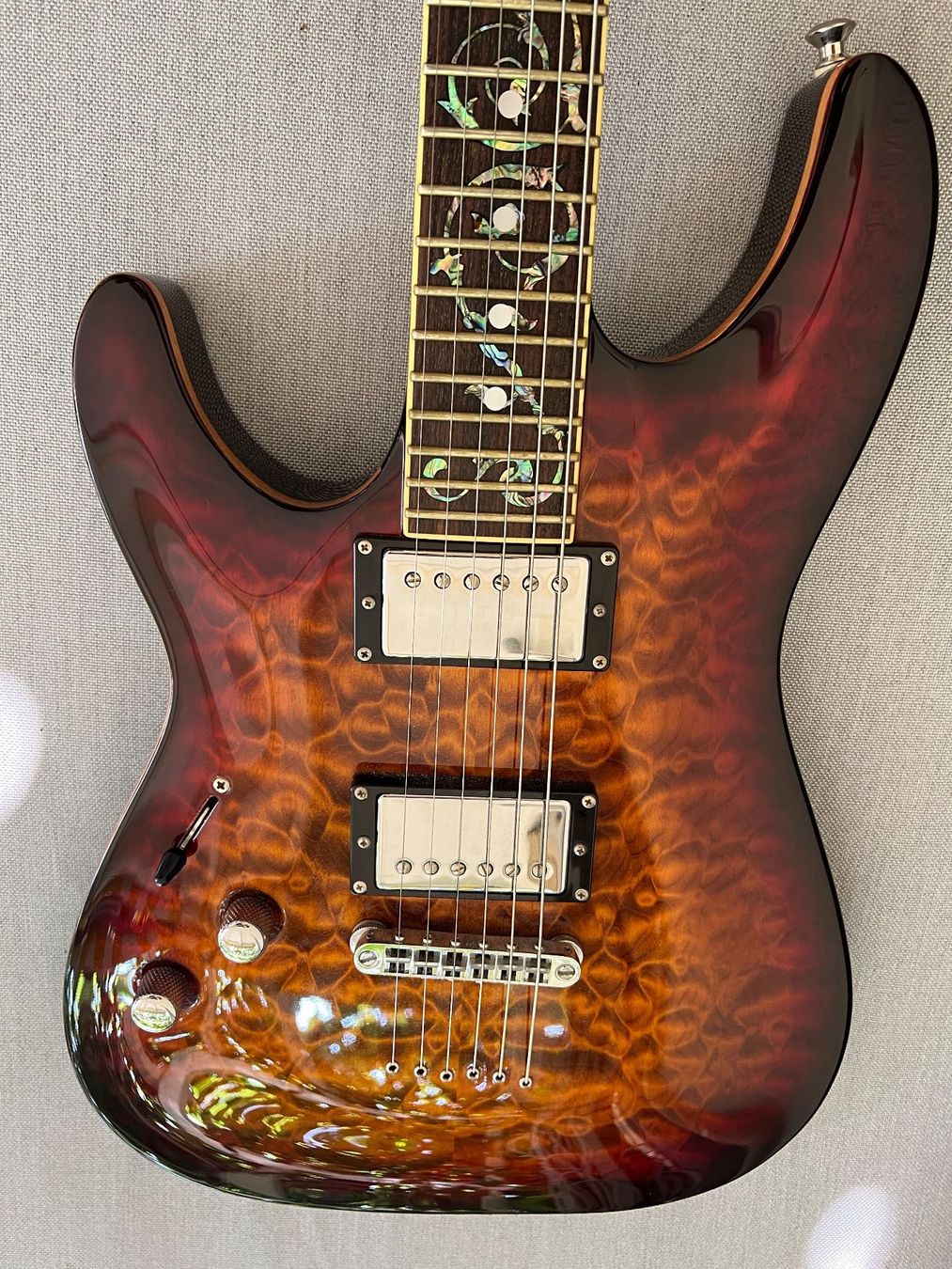 Schecter Musikinstrumente: Schecter Diamond Series Linkshänder / Lefthand – Gebraucht aus Hochdorf von Brandnew 5