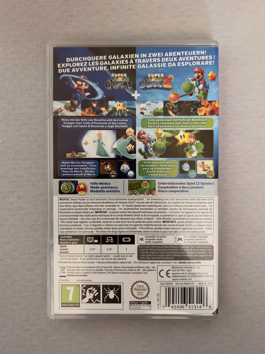 Nintendo Jeux: Super Mario Galaxy 1+2 Nintendo Switch – D'occasion à Mettmenstetten par stompn77 2