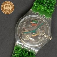 Swatch Access “Grass” 1995 – Sammleruhr Kunstrasen-Armband