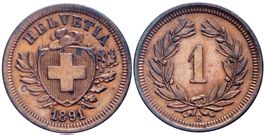 1 Rappen 1891 LC (03)