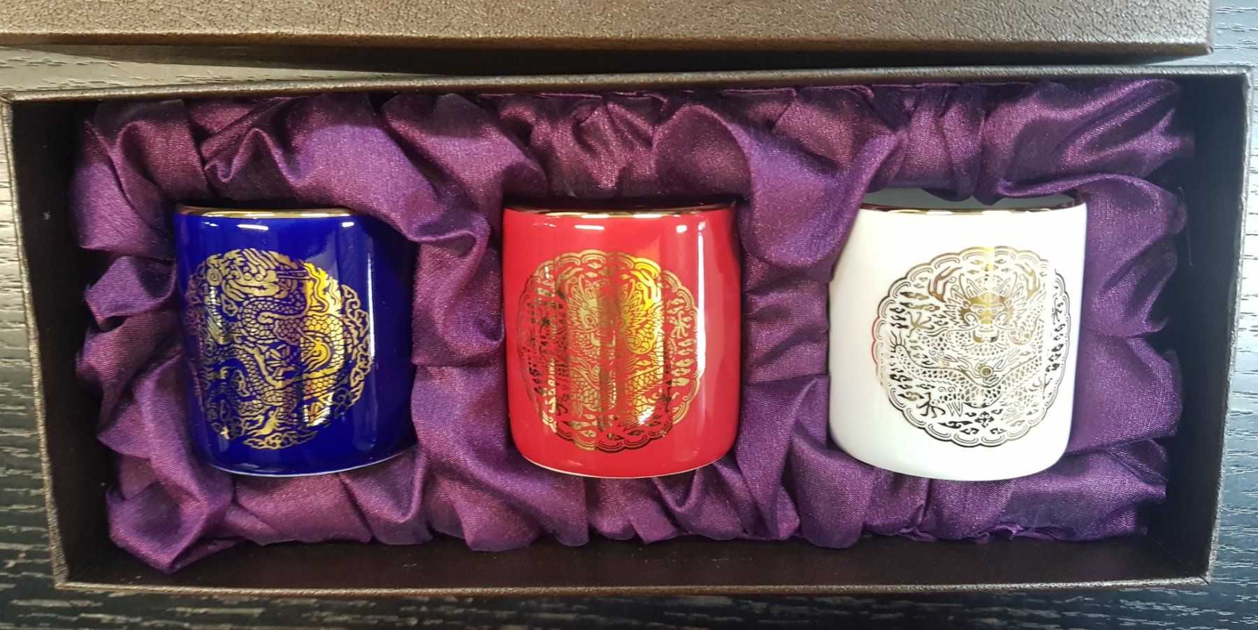 Tazze: 3 Gollyongpo Ceramics Glass – Nuovo e nell'imballaggio originale da Figino venduto da mayam63 4