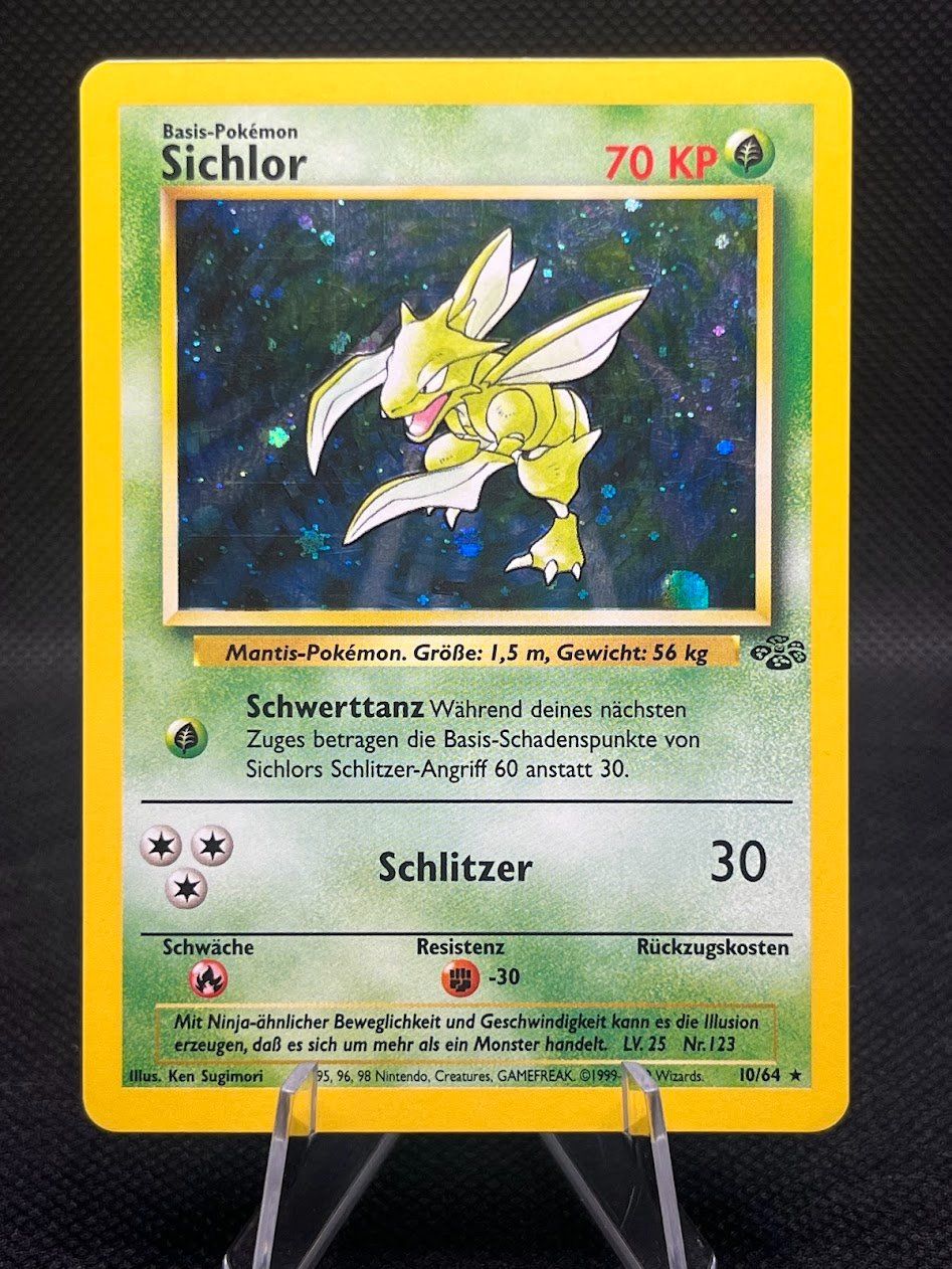 Pokémon Sammelbilder & Trading cards: Pokemon -  Jungl Sichlor 10/64 – Gebraucht aus schaan von Schokoloco