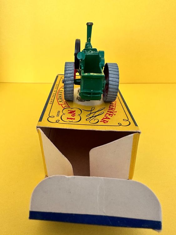 MATCHBOX Models of Yesteryear Y-1 No1 Alchin Traction Engine (Neu ...
