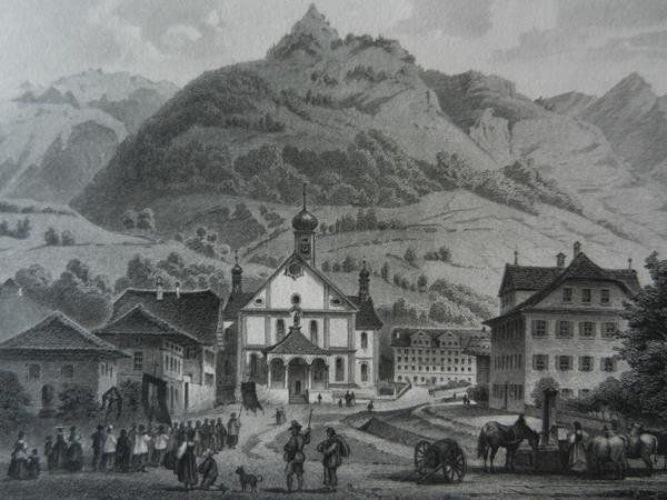 Incisioni: Sachseln Stahlstich – Usato da Risch venduto da Rischli15 1