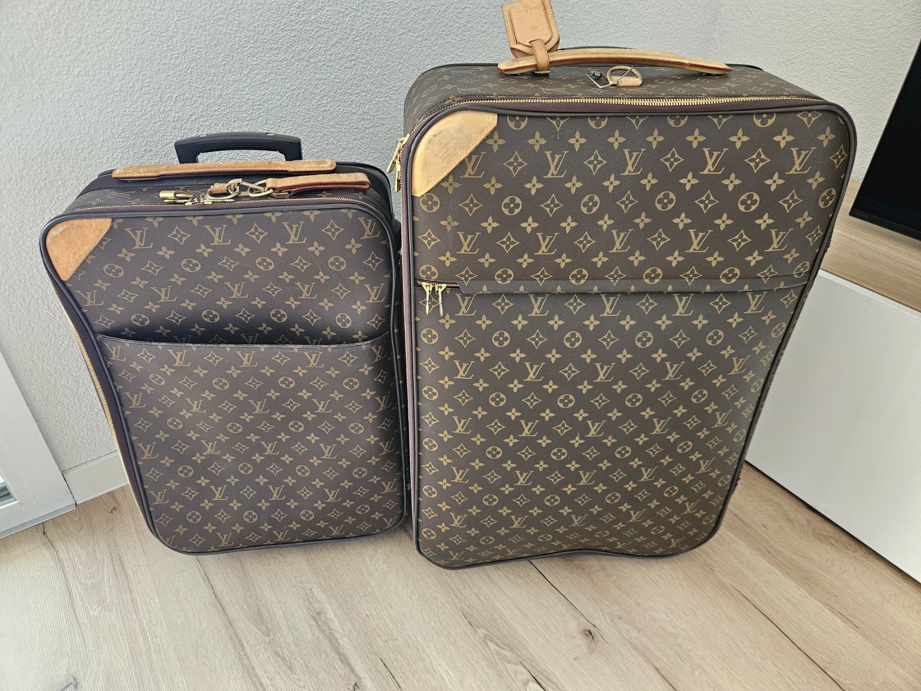 Louis Vuitton Valigie: 2 Borse Louis Vuitton Pegase 55 e 70monogram trolley, viaggi – Usato da Dottikon venduto da ivo_7hnj
