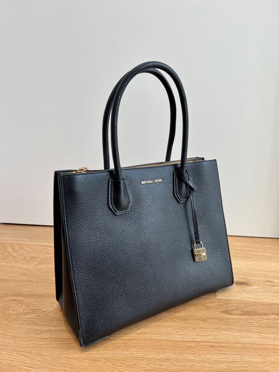 Michael Kors Mercer Large Pebbled Leather Satchel Kaufen Auf Ricardo