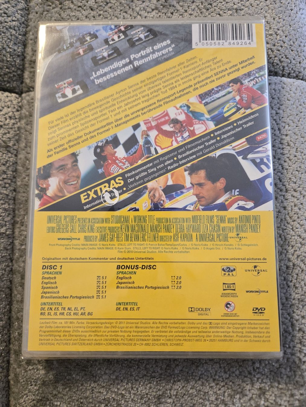 Tutti i DVDs: Senna DVD – Nuovo e nell'imballaggio originale da Bussigny venduto da Kfdlt 1