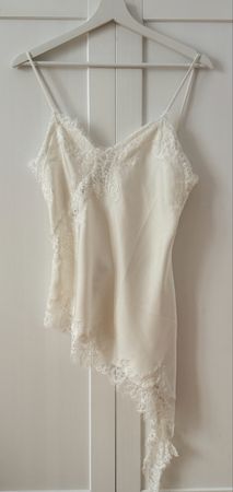 Spitzentop Damen Satin neuwertig