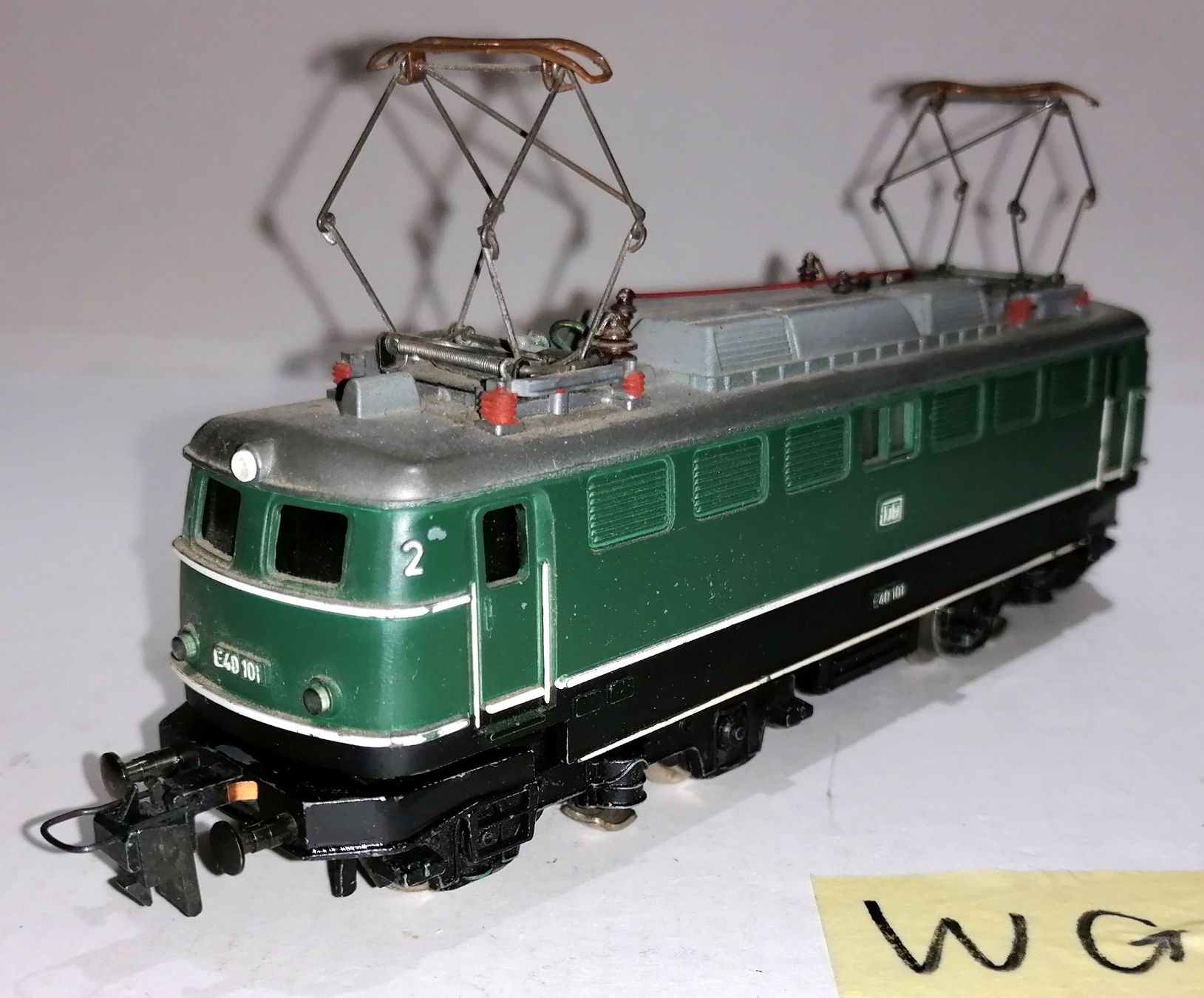 Trix Modellini di ferrovie: WG) Trix Express "E40" grün – Usato da Brittnau venduto da Regina35 1
