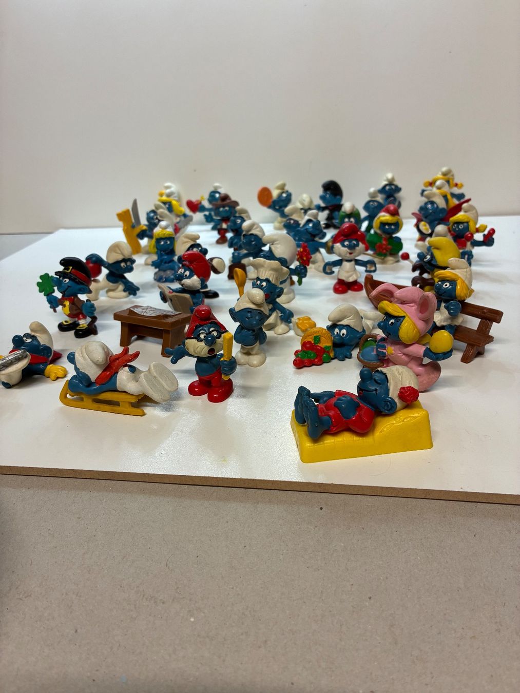 Statuette: Schlumpf-Figuren Sammlung – Usato da Kräiligen venduto da hkk 2