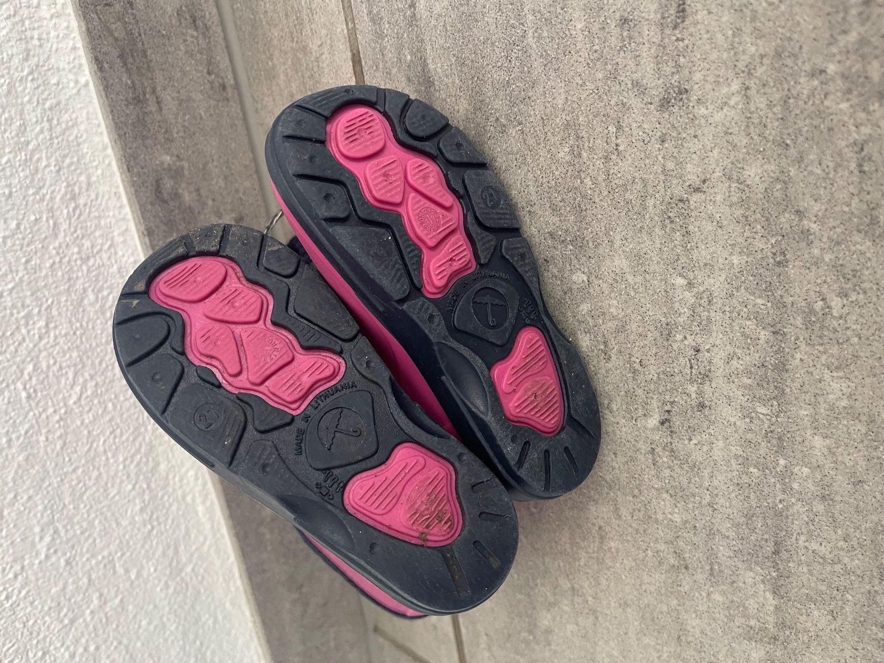 Scarpe per ragazzi: Gummistiefel, Gr. 21, Pink, – Usato da Niederurnen venduto da Carbon21 1