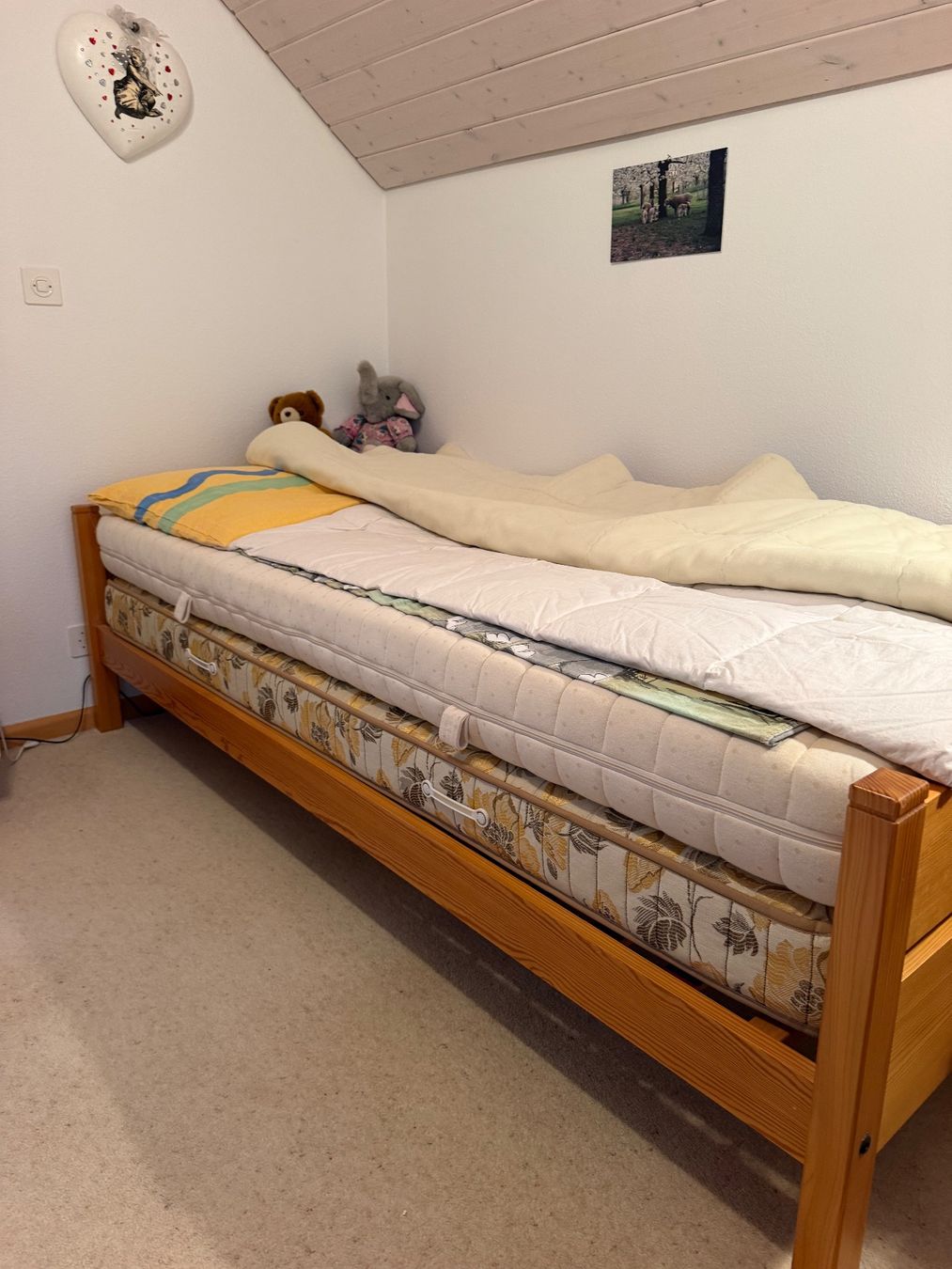 Letti: Bett mit zwei Matratzen – Usato da Therwil venduto da NK99
