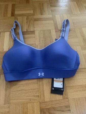 Under Armour Sport BH, Blau, Grösse S (D-DD) Neu mit Etikett