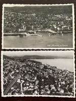 NEUCHÂTEL vu d'avion, 2 cartes postales