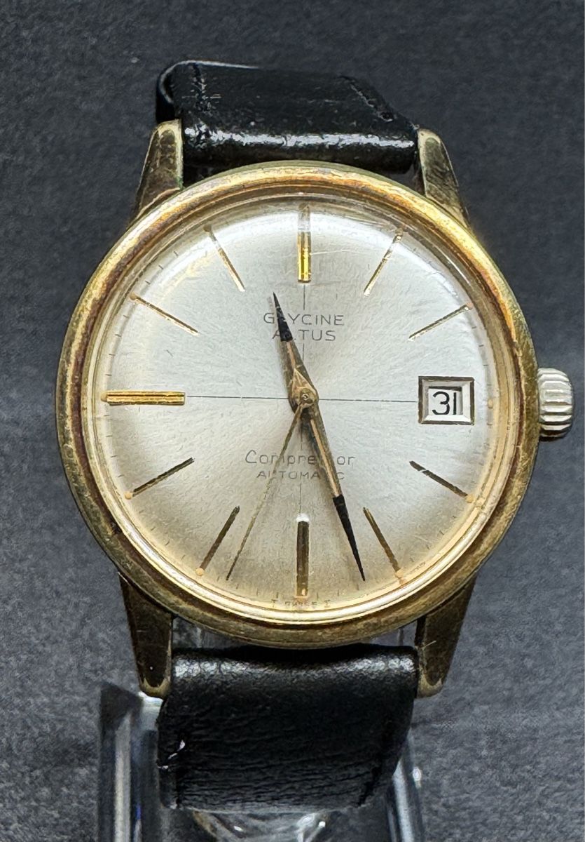 Glycine Orologi: Vintage Glycine Compressor Automatikuhr – Usato da Untersiggenthal venduto da TimeandShine