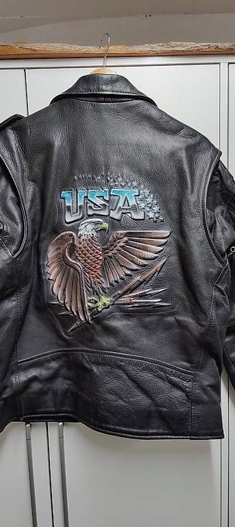 Giacche: Motorrad-Lederjacke – Usato da Oberried Brienz venduto da kurs57 1