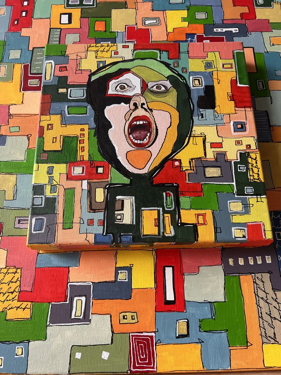 Gemälde: “Appearance” 60x60 cm Bild – Neu und originalverpackt aus Kreuzlingen von eszanza 3
