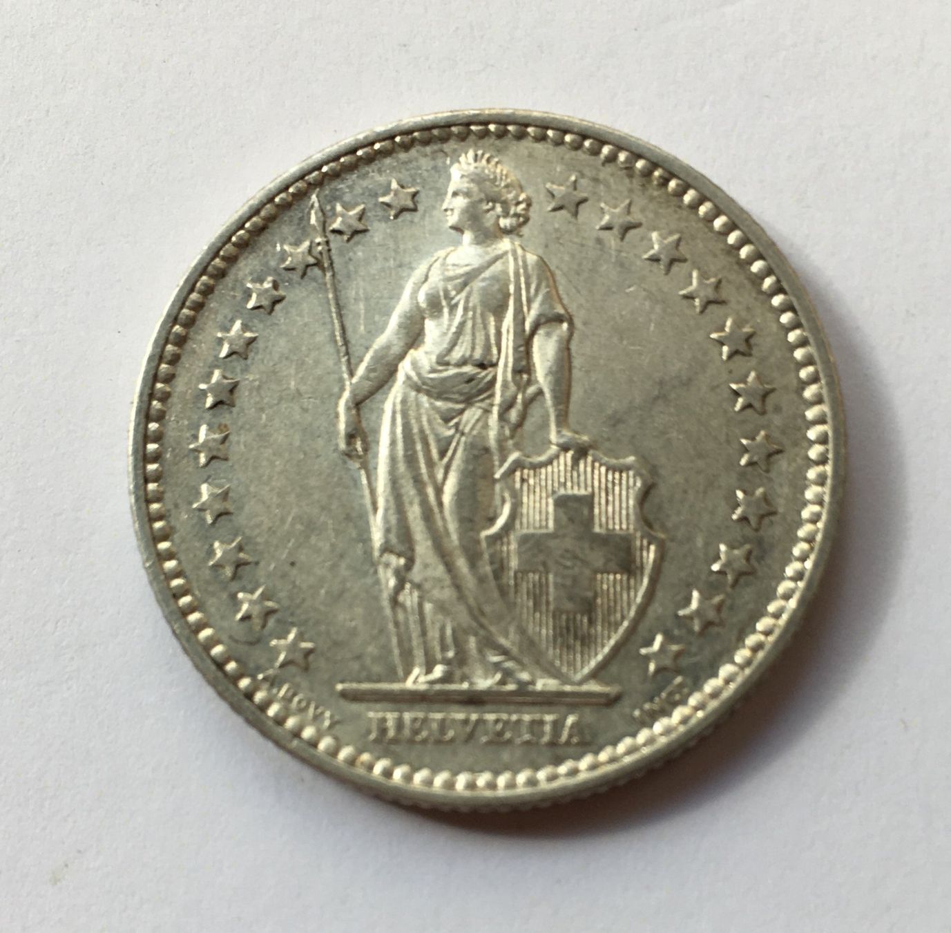 Tutti le monete: 1886 2 Franken -unz – Usato da Kirchberg SG venduto da Zenhad69 1