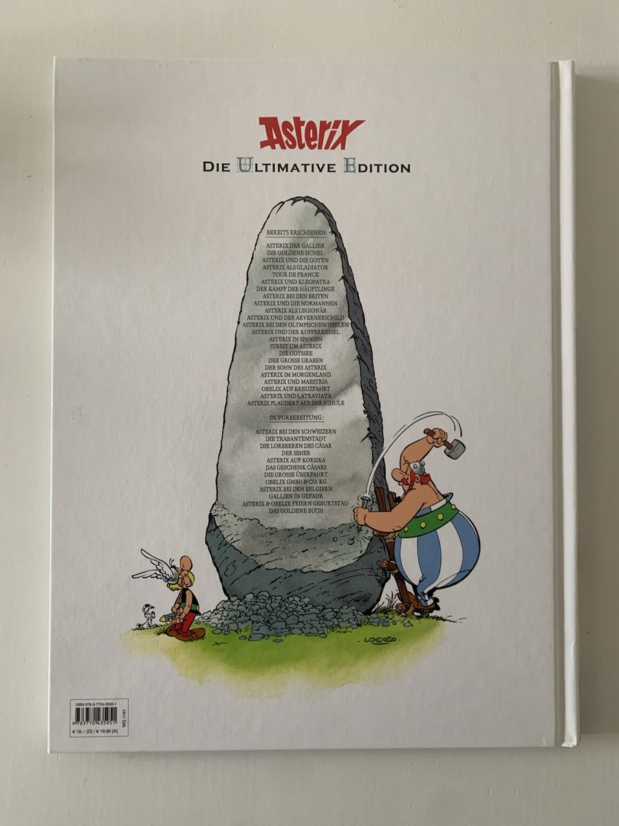Fumetti: Asterix Die Ultimative Edition 15 - Streit um Asterix – Nuovo (secondo la descrizione) da Zürich venduto da createdindust 1