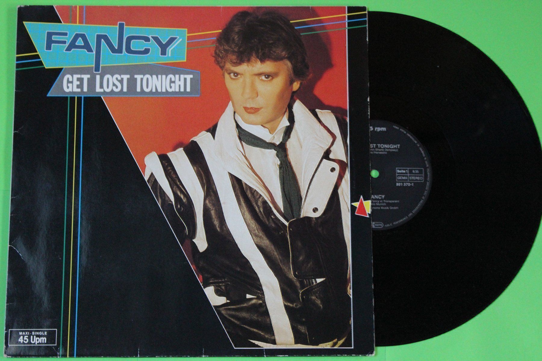 Dischi in vinile: Fancy - Get lost tonight 12" Vinyl Maxi-Single 1984 – Usato da Tübach venduto da JamesStone