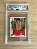 Cristiano Ronaldo Panini World Cup 2014 Sticker PSA 8