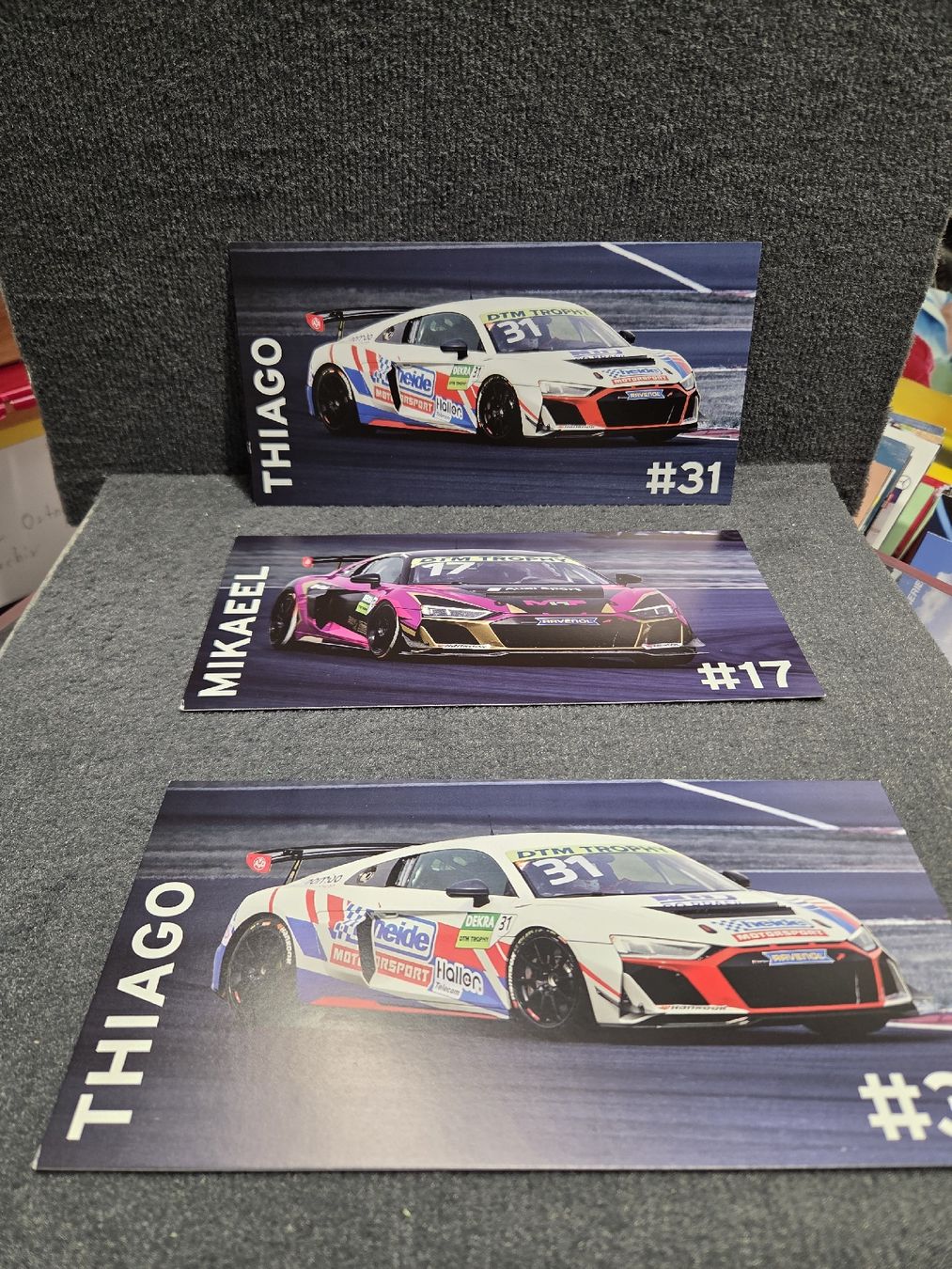 Autografi: DTM Trophy 2022 Mikaeel Pitamber Thiago Vivacqua – Usato da Wetzikon ZH venduto da AmacherM 1