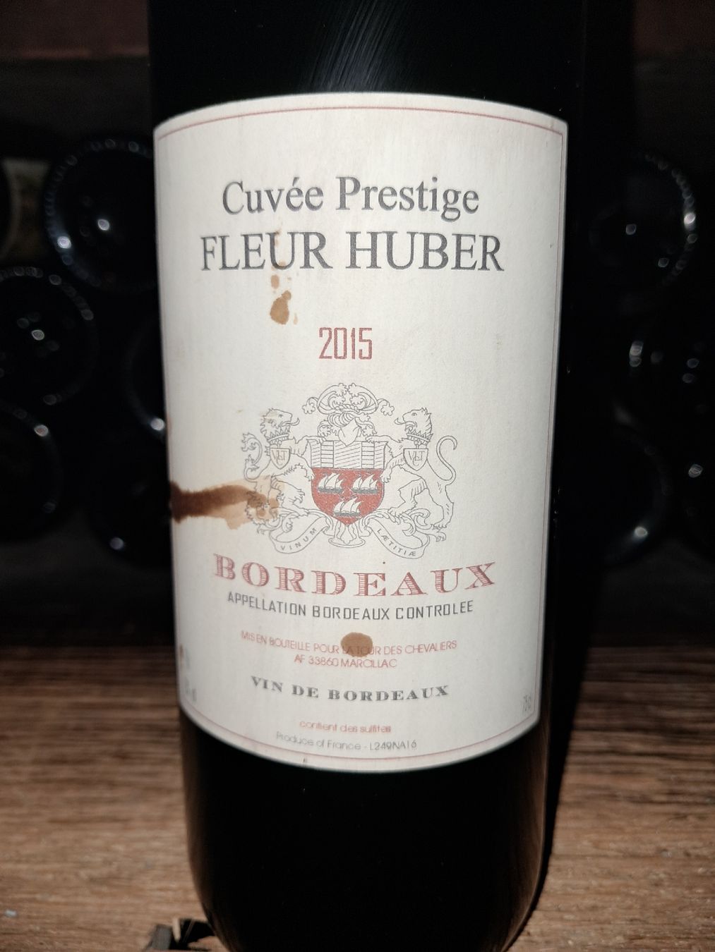 Vino: Bordeaux Cuvée Prestige Fleur Huber 2015 – Nuovo e nell'imballaggio originale da Le locle venduto da juliensaran 1