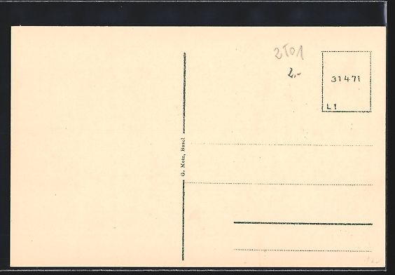 Cartoline postali: Bern, Kaserne, Rück- und Vorderansicht – Usato da Berlin venduto da bartko-reher 1