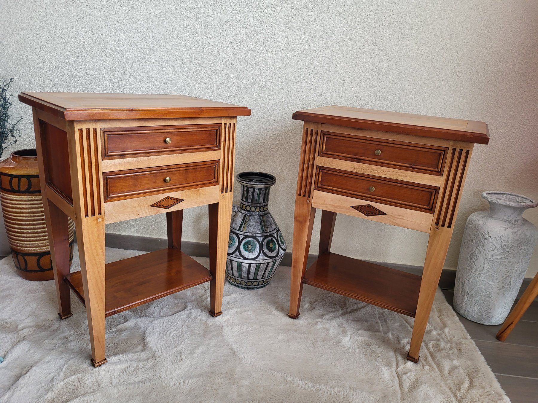 Nachttische: 2 tables de nuit en bois GLR Sélection – Gebraucht aus Fully von tameab