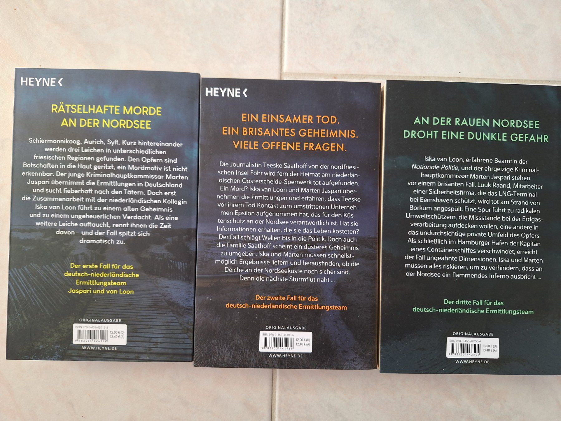 Libri: 3 Fynn Jacob Kriminalromane – Usato da Thun venduto da Nalu02 1