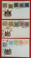 die ersten Briefmarken von Baden, Württemberg und Bayern