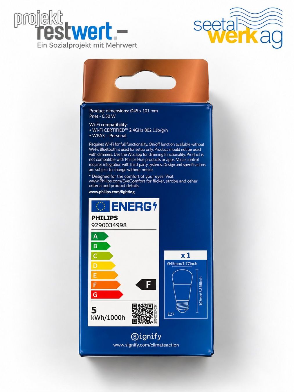 Philips Lampade: PHILIPS Smart LED 40w – Nuovo (secondo la descrizione) da Beinwil am See venduto da Restwert_Beinwil 2
