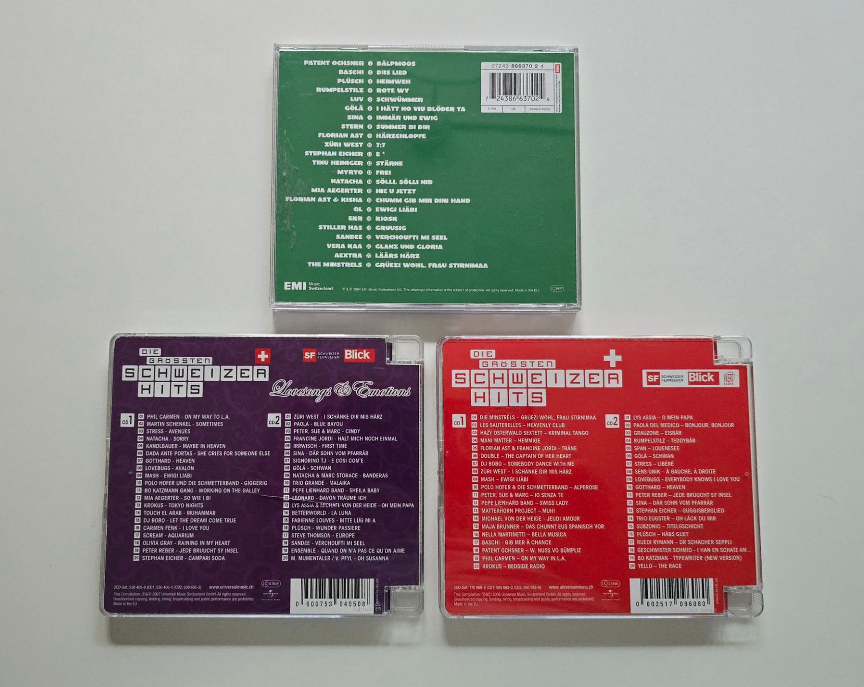 CDs: 5 CD Schweizer Hits / Mundart – D'occasion à Dättlikon par Wundertuete_ 1