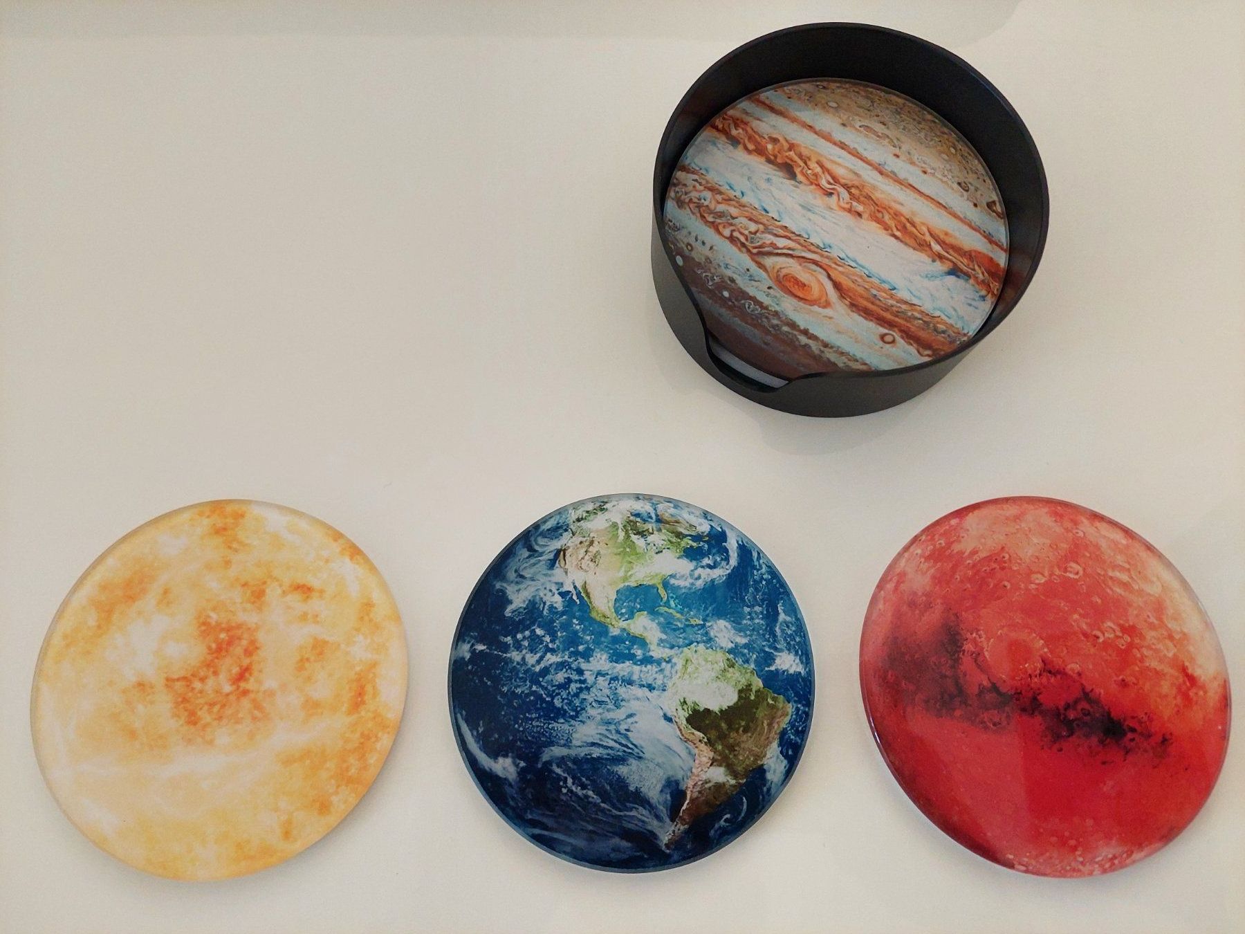 Untersetzer: Glasuntersetzer Planeten – Gebraucht aus Horgen von joe_8r77 1