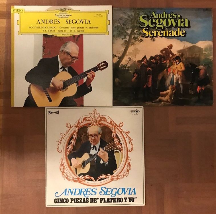 Andres Segovia 3 LPs Kaufen auf Ricardo