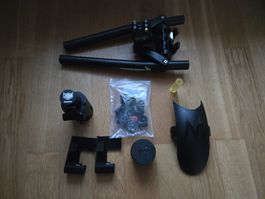 Kaabo Mantis Zubehör Set: Lenkeraufsatz, Halterung, Top Zust