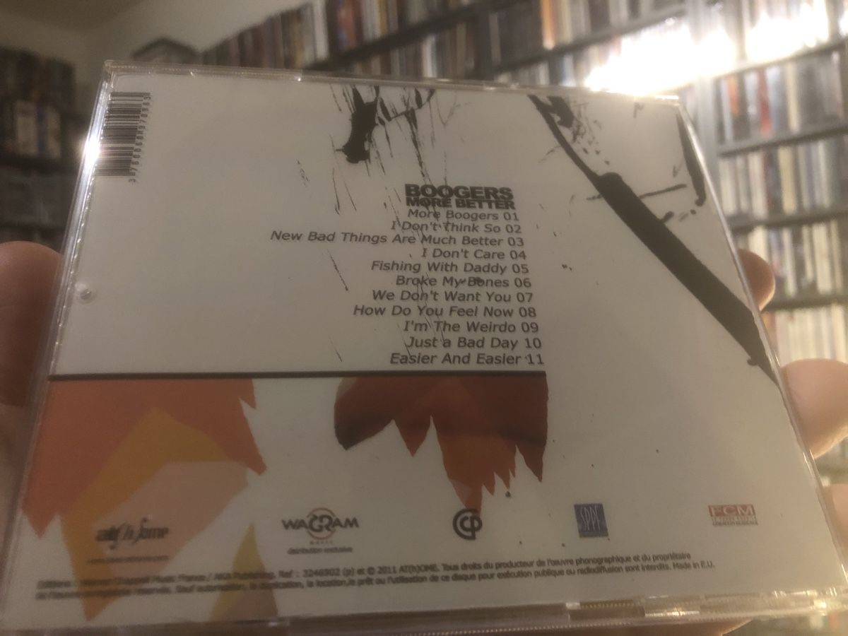 CD: Boogers - More Better - cd – Nuovo (secondo la descrizione) da Lausanne venduto da fransadpop 1
