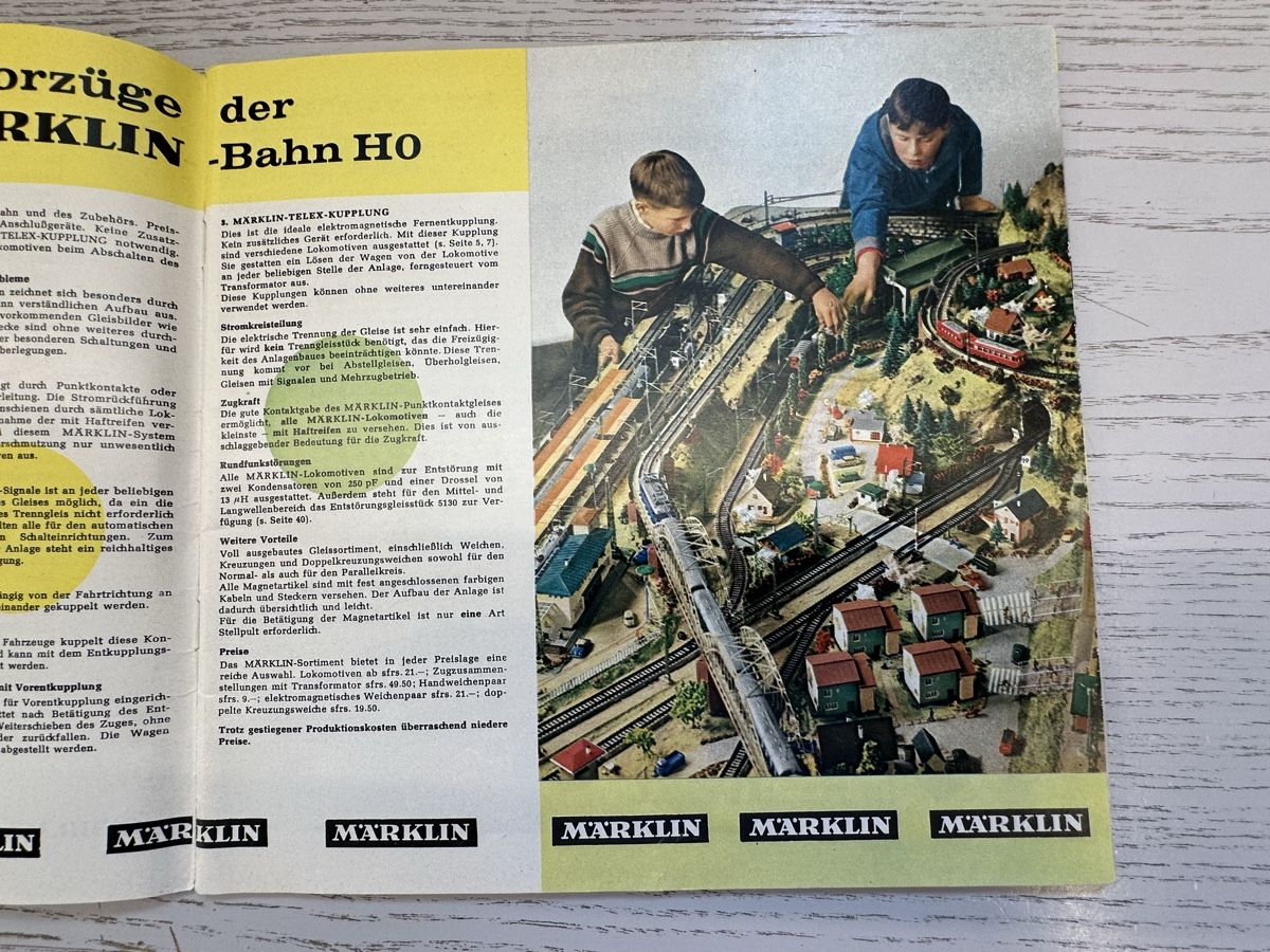 Märklin Modelleisenbahnen: Märklin Katalog 1962/63 D sfrs – Gebraucht aus Lupsingen von New-Haven 2