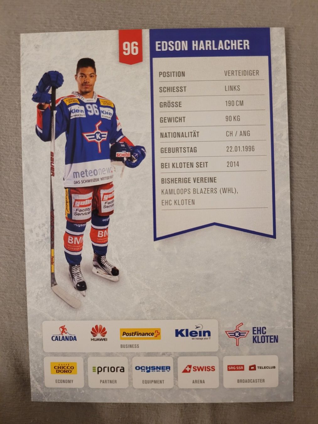 Autografi: EHC Kloten - Saison 2016/17 - 19 Karten – Usato da Bauma venduto da Yotanke 5
