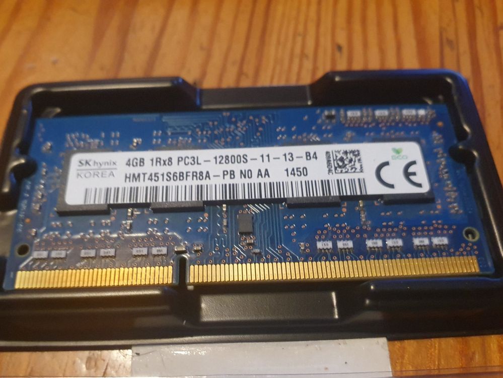 4GB RAM Hynix HMT451S6DFR8A DDR3 SODIMM PC3L-12800S 1600Mhz 1Rx8 - Foto 10