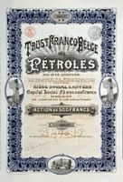 Trust Franco-Belges des Pétroles SA, Anvers - 1920