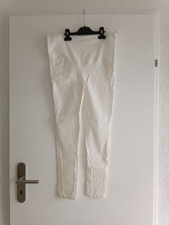 RuiGuio Schwangerschafts Jeans - Stretch Umstandshose Mit Bauchband