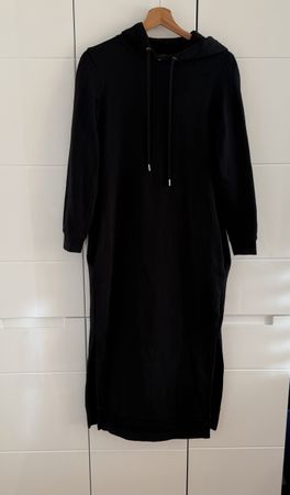 COS Kapuzenkleid schwarz Grösse XS 
